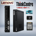 Lenovo ThinkCentre M80q Gen 4 Tiny PC With Intel® Core™ i3-13100T, 8GB DDR5 RAM, 256GB PCIe 4.0 SSD, UHD Graphics, USB-C With DP, HDMI 2.1, DisplayPort, No OS , Lenovo Essential Wired Keyboard & Mouse | BLACK