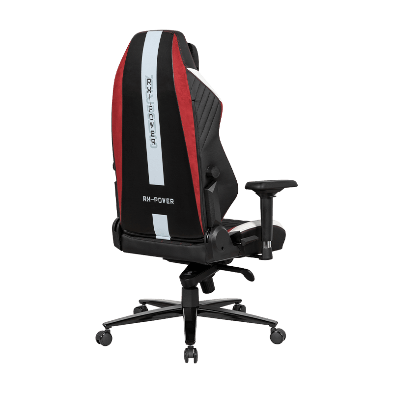APEX SEAT “Ignition XL” Gaming Chair With 160KG Capacity, PU+Velvet+Suede Upholstery, Recline 90–141°, 4D Armrests, Magnetic Headrest, Class-4 Gas Lift, Frog Mechanism, Iron Base , ≤160KG Capacity| RACING BLACK RED WHITE