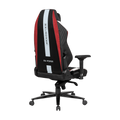 APEX SEAT “Ignition XL” Gaming Chair With 160KG Capacity, PU+Velvet+Suede Upholstery, Recline 90–141°, 4D Armrests, Magnetic Headrest, Class-4 Gas Lift, Frog Mechanism, Iron Base , ≤160KG Capacity| RACING BLACK RED WHITE