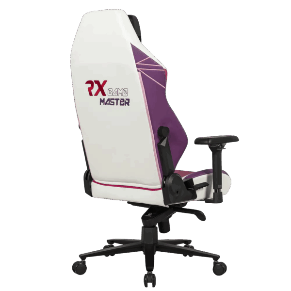 APEX SEAT TOKYO-GT Gaming Chair : Pro Racing Throne With Leather+Velvet+Suede Shell , 4D Armrest ,  Frog Mechanism & Class-4 Gas Lift , 90–141° Recline, 160 Kgs Max , Lumbar Pillow and Magnetic Headrest Included | WHITE & MAGENTA VARIANTS ~ AP-2108R