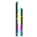 ASIAHORSE X-ATX ARGB LED Strip for Motherboards – 28 Addressable RGB LEDs, 5V 3-Pin Aura Sync Compatible, Flexible Light Bar for ATX PC Builds (Black)