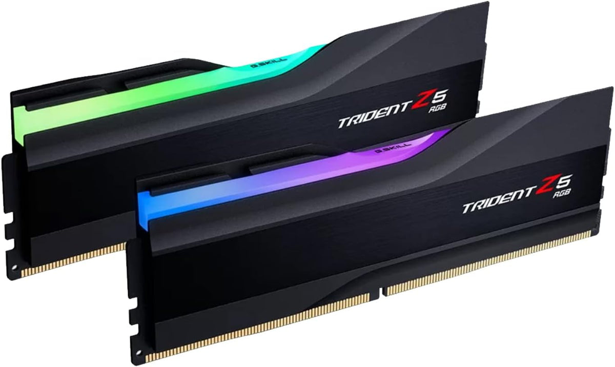 G.SKILL Trident Z5 RGB Series 32GB (2 x 16GB) 288-Pin PC RAM DDR5 6000 (PC5 48000) INTEL XMP 3.0 READY Desktop Memory CL36-36-36-96 1.35V – 6000J3636F16GX2-TZ5R