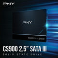 PNY CS900 2.5” SATA III 1TB SSD, High-Speed 550MB/s Read 500MB/s Write, Durable Non-Volatile NAND, Silent Cool Energy Efficient HDD Replacement | SSD7CS900-1TB-RB