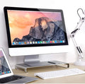 L11 Aluminum Monitor/Laptop Stand – Ergonomic Riser with 20kg Load Capacity & Space-Saving Design for Monitors, Laptops, and Office Devices