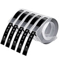 B90 9mm Black Label Printer Tape Roll – Durable Adhesive Label Roll for B90 Label Printer, Clear Print Output, Smudge-Resistant, Easy-Peel Design