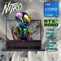 Acer Nitro V 15 ANV15-52-92DD Intel® Core i9-13900H | 16GB DDR4 RAM ; 512GB NVMe SSD | RTX 5060 (8GB) | 15.6 inch 165Hz Active Matrix TFT LCD Display | Amber Backlit Keyboard | DOS | BLACK