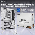 ASUS B850 MAX GAMING WIFI W – AMD AM5 ATX Motherboard, For Ryzen 9000/8000/7000, DDR5 8000+ MT/s, PCIe 5.0 x16, Triple M.2, WiFi 6E, 2.5Gb LAN, USB 10Gbps Type-C, DisplayPort, HDMI, BIOS FlashBack, Aura Sync