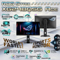ASUS ROG Strix XG248QSG Ace 24.1 Inch FHD 610Hz OC 0.1ms Super TN Esports Gaming Monitor, ELMB 2, DisplayHDR 400, HDMI 2.1, DP 1.4 DSC, G-SYNC, FreeSync | BLACK