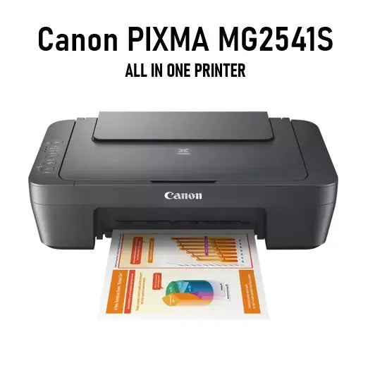 Canon PIXMA MG2541S All-in-One Printer | Print, Copy, Scan | 8.0 ipm Mono | 4.0 ipm Colour | Compact & Efficient