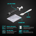 GAMDIAS XC5 PERFORMANCE THERMAL COMPOUND 4g : Nano-diamond Base Material ; 3-in-1 Application Kit ; Non-Electrically Conductive ; -50℃~220℃ Temp Range ; <0.1 Thermal Impedance | SILVER