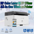 HP Color Laser MFP 178nw All-In-One Wireless Laser Printer With 18/4 PPM Speed, 600×600 DPI Quality, Wi-Fi Direct, Ethernet, Mobile Printing, 128MB Memory, Flatbed Scanner | (4ZB96A)