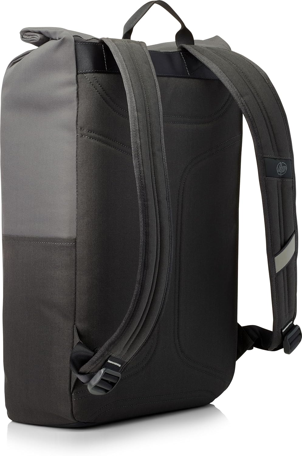 hp-pavilion-rolltop-grey-backpack-water-resistant-padded-for-electronics-protection-supports-up-to-1