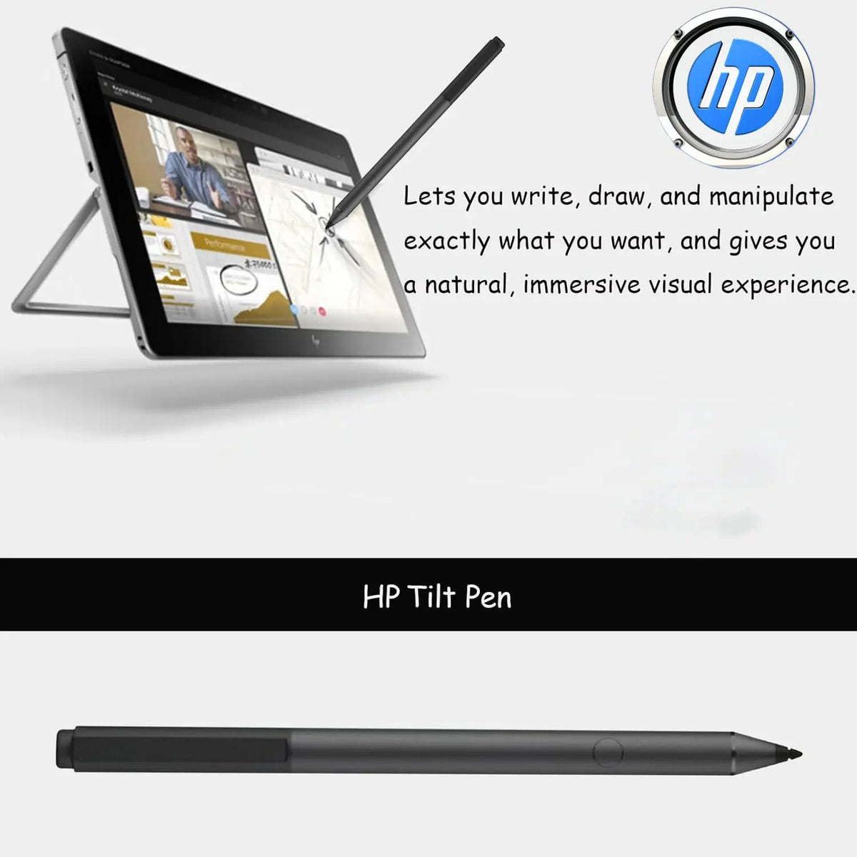 hp-tilt-pen-with-eraser-function-stylus-pen-for-hp-touch-screen-monitors-tablets-tilt-detection-blue