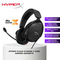 HyperX Cloud Stinger 2 – Gaming Headset, DTS Headphone: X Spatial Audio, Lightweight Over-Ear Headset with mic, Swivel-to-Mute Function, 50mm Drivers, PC Compatible | Black ; OPEN BOX