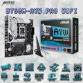 ASUS B760M-AYW PRO WIFI DDR5 mATX Motherboard, LGA1700, PCIe 4.0, Dual M.2, WiFi 6, 2.5Gb LAN, USB 10Gbps, Type-C, Aura Sync, AI Ready For Intel® Core™ 14th & 13th 12th Gen