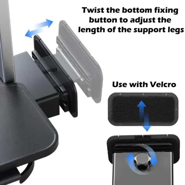 rear-car-seat-tray-table-universal-fit-foldable-stand-with-cup-holder-magsafe-mount-metal-frame-stur