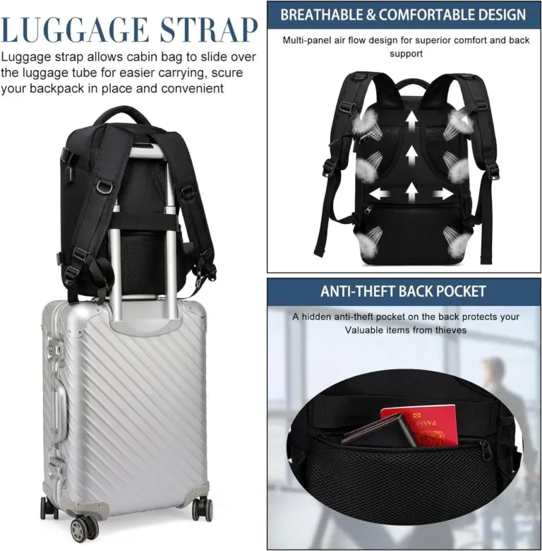 cabin-backpack-with-usb-charging-port-40x20x25cm-20l-14-inch-laptop-fit-under-seat-carry-on-anti-the