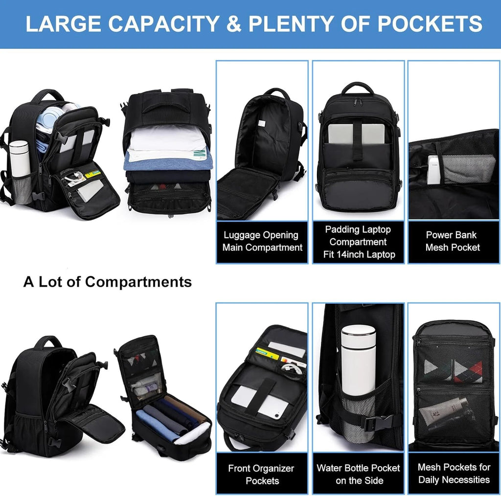 cabin-backpack-with-usb-charging-port-40x20x25cm-20l-14-inch-laptop-fit-under-seat-carry-on-anti-the