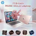 HP NOTEBOOK 17-CN3XXX Intel Core i5-1334U | 8GB DDR4 RAM : 256GB SSD NVMe | 17.3 inch HD+ IPS Display | Windows 11 | ROSE GOLD ~ Factory Refurb