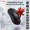 HyperX Pulsefire Fuse Wireless Gaming Mouse, 12,000 DPI Pixart Sensor, Dual Wireless 2.4GHz & Bluetooth, 75g Lightweight RGB Gaming Mouse For PC, PS5 & Xbox | A1KY6AA ~ BLACK