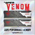 Patriot Viper Venom DDR5 RAM 16GB (1x 16GB) 6000MT/s CL30 1.35V UDIMM Desktop Gaming Memory , Intel XMP 3.0 Ready , AMD EXPO Compatible | BLACK ~ PVV516G60C30