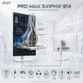 MSI PRO MAX 241PHW E14 23.8-Inch FHD 144Hz IPS Business Monitor, USB-C 65W PD, KVM, Delta E ≤ 2, FreeSync, EyesErgo+, Pivot Stand, Dual 3W Speakers & USB Hub