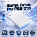 Seagate Game Drive For PS5 2TB External Portable HDD, USB 3.0, PlayStation-Inspired White Design With Blue Accent Lighting – STLV2000302