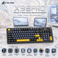 ATTACK SHARK X98PRO Star Black 99-Key Tri-Mode Wireless Mechanical Keyboard With LED Screen, Knob, RGB, Hot-Swap PCB, Blueberry Switches, PBT Keycaps & 4000mAh Battery