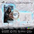 ASUS ROG Strix XG27ACSR-W 27-Inch QHD Fast IPS WHITE Monitor – 220Hz OC, 0.3ms Min, DisplayHDR 400, G-SYNC Compatible, FreeSync Premium, HDMI 2.1, DP 1.4 DSC & USB-C 15W