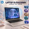 HP Laptop 15-fd0230wm : Intel® Core i3-N305 | 8GB DDR4 RAM ; 256GB NVMe | 15.6-inch FHD IPS Touch Display | UHD Graphics | Windows 11 | Cozy Cashmere (C68GJUA)
