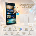 Samsung Smart Monitor M8 M80D 32-inch 4K UHD Smart Display with Remote Control – HDR10+, USB-C 65W, Smart TV Apps, SlimFit Camera, Speakers, SolarCell Remote, Wi‑Fi 5 & Tizen | WHITE