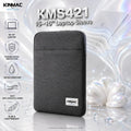 KINMAC KMS421 15–16″ Black Laptop Sleeve – Water-Resistant Protective Carry Case With Padded Shock Protection, Soft Anti-Scratch Lining and Slim Design