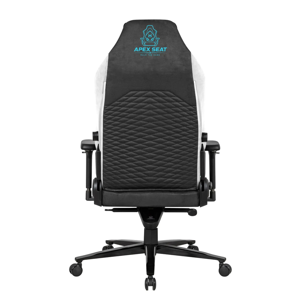 APEX SEAT ViCity Gaming Chair – Microsuede + PU Leather, 90°–141° Recline, 4D Magnetic Armrests, 4-Way Lumbar Support, Magnetic Headrest & Class 4 Gas Lift, 180kg Max | DARK GREY