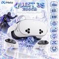 Meta Quest 3S 256GB All-In-One VR/MR Headset, Snapdragon XR2 Gen 2, 8GB RAM, 1832×1920 Per Eye, 120Hz, Full-Color Passthrough, Wi-Fi 6E & Touch Plus Controllers