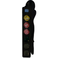 INVO B06S German Electric Power Strip with 6 Outlets -1.8m Cable – 6 WAY -Black