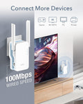 Cudy AC1200 WiFi Extender, 1.2Gbps Home Signal Booster, Dual Band 5GHz/2.4GHz, Covers up to 1500 Sq.ft and 30 Devices, AP Mode, Mesh Supported, RE1200 | NO WARRANTY