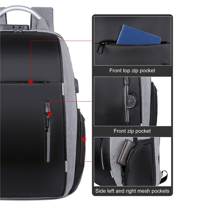 laptop-backpack-business-travel-expandable-usb-charging-port-156-waterproof-password-lock-anti-theft
