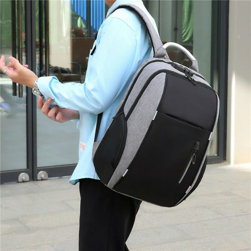 laptop-backpack-business-travel-expandable-usb-charging-port-156-waterproof-password-lock-anti-theft