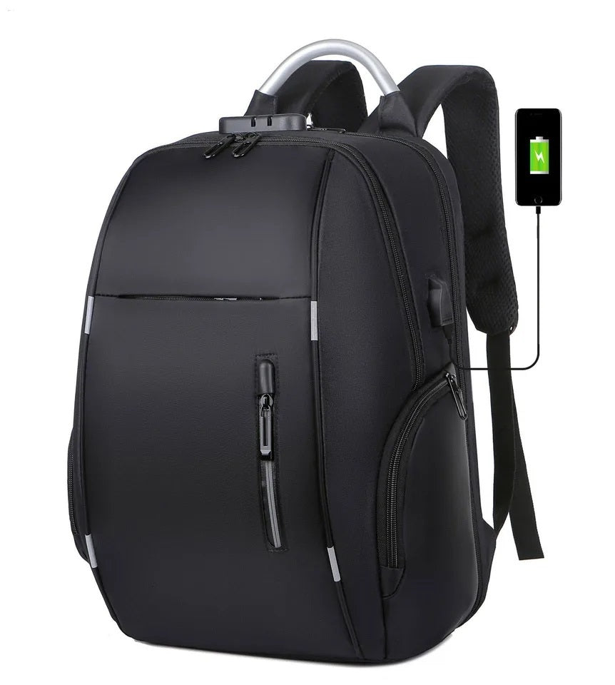 laptop-backpack-business-travel-expandable-usb-charging-port-156-waterproof-password-lock-anti-theft