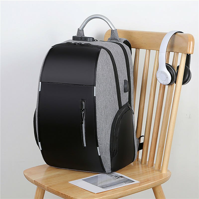 laptop-backpack-business-travel-expandable-usb-charging-port-156-waterproof-password-lock-anti-theft