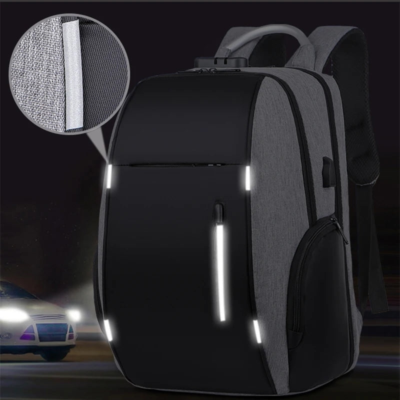 laptop-backpack-business-travel-expandable-usb-charging-port-156-waterproof-password-lock-anti-theft