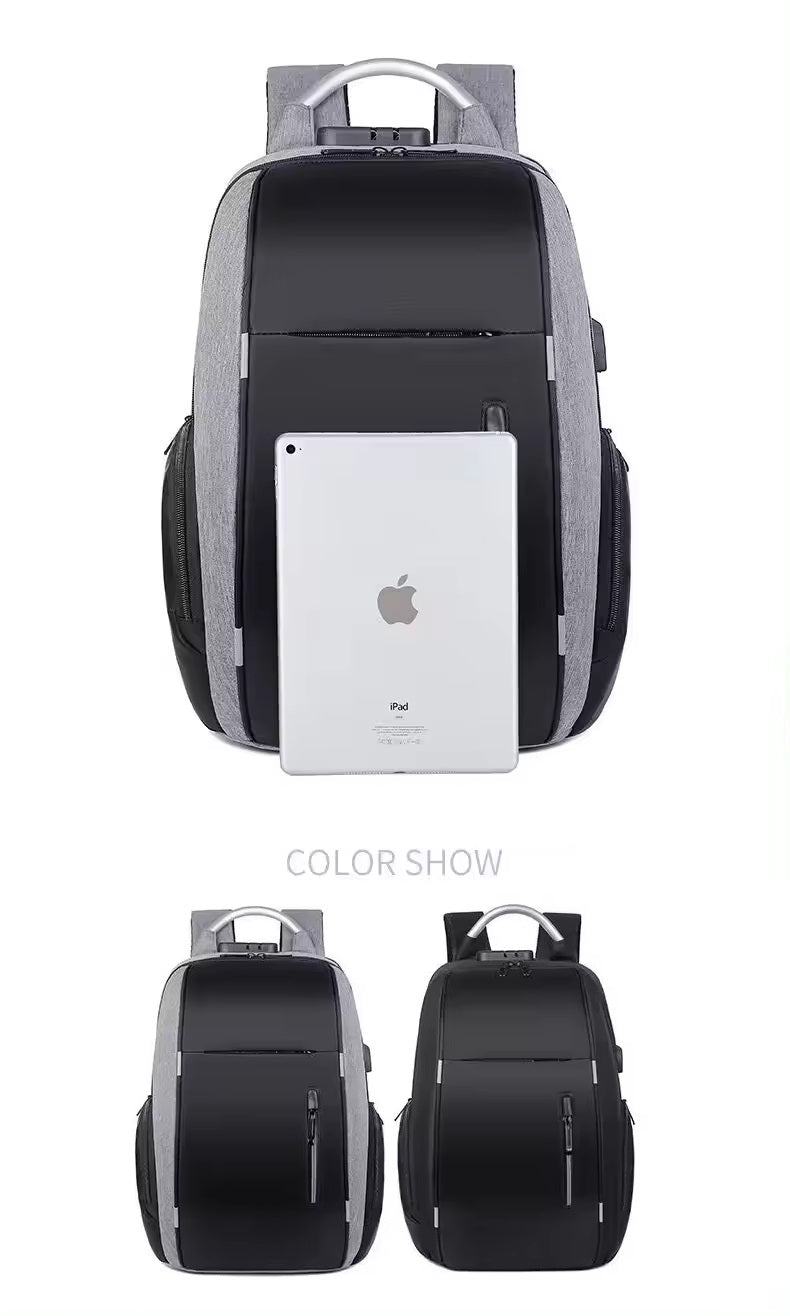 laptop-backpack-business-travel-expandable-usb-charging-port-156-waterproof-password-lock-anti-theft