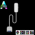 ARGB Controller 5V 3Pin SATA Power ; ARGB Controller , Fans Controller for Rainbow Case Fans, PC Rainbow LED Strip, Computer ARGB Fans – WHITE