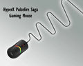 HP HyperX Pulsefire Saga RGB Wired Gaming Mouse – 26K DPI, 8K Polling, Optical Switches, Modular Design, RGB Lighting, HyperFlex 2 USB-A Cable