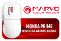 Marvo Monika G997W Wireless Gaming Mouse, 26,000 DPI, 6D Programmable Buttons, 4000Hz Polling Rate, 80M Clicks Durability, USB/USB-C, Ultra-Light 53g, Ergonomic Design