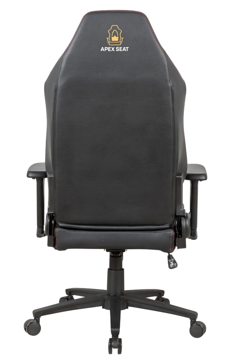 APEX SEAT SLENDERMAN Gaming Chair With PU Leather + Velvet + Suede Upholstery ,  90–155°  Recline , 2D Armrests,  Class 4 Gas Lift, Metal Frame , Memory Foam  , Backrest Cushion & Magnetic Headrest Included | SLEEK BLACK ~ AP-2155