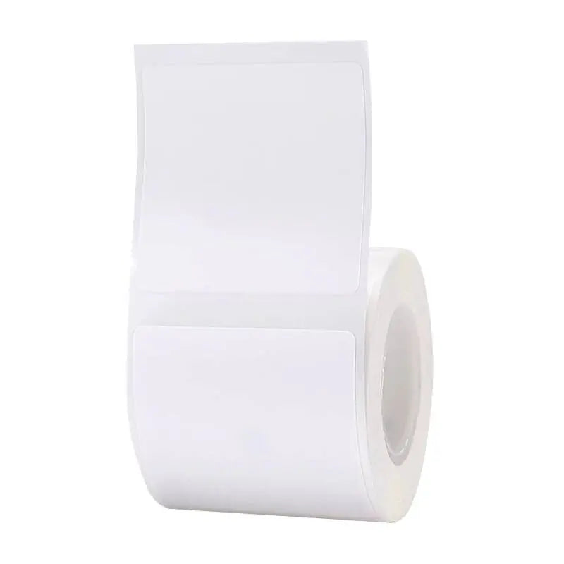 NIIMBOT T40×40-180 Direct Thermal Labels – 40×40mm, 1 Roll (180 Labels), White, Heat & Cold Resistant, Compatible with B-Series Printers (Excl. B18)